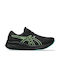 Gel-Pulse 15 GTX Ανδρικά Αθλητικά Παπούτσια Running Μαύρα Αδιάβροχα με Μεμβράνη Gore-Tex