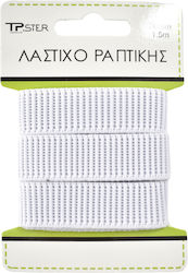 Tpster Elastic de Cusut Alb 2x150cm.