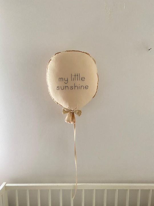 Bubbles Lover Kids Wall Decor Balloon made of Fabric 35x50cm