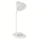 LED Schreibtischlampe mit flexiblem Arm in Weiß Farbe