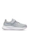 Patriot 13 Kids Sports Shoes Running with Hoop & Loop Closure Gray
