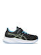 Patriot 13 Kids Sports Shoes Running with Hoop & Loop Closure Black