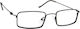 Oramont PL1129BL Reading Glasses +1.50 in Black...