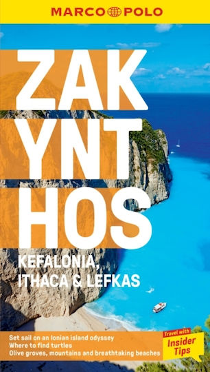 Zakynthos And Kefalonia Marco Polo Pocket Travel Guide With Pull Out Map