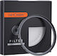 K&F Concept Ku04 Filtru UV Clar Diametru 37mm cu Filtru pentru obiective MC (Multi-Coated) pentru Obiective Foto