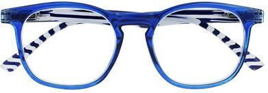 Silac Lesebrille +4.00 in Blau Farbe