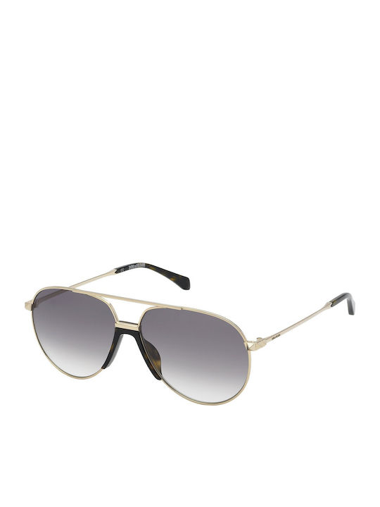Zadig & Voltaire Men's Sunglasses with Gold Met...