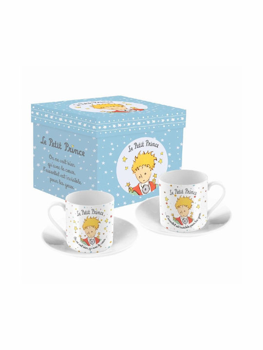 Enesco Φλιτζάνι Καφέ από Πορσελάνη Λευκό