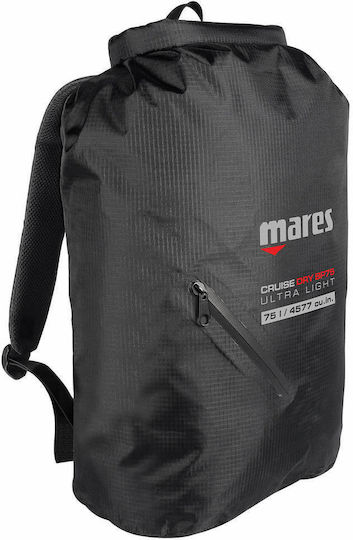 Mares Cruise Trockentasche Rucksack 75lt Schwarz