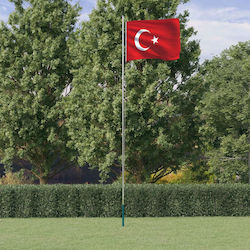 Türkische Flagge Polyester mit Einsatz Türkische Flagge Polyester mit Einsatz