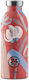 24Bottles Μπουκάλι Θερμός Ανοξείδωτο BPA Free 500ml Scarlet Lily