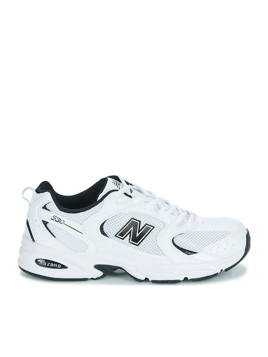 New Balance 530 Chunky Sneakers Munsell White