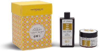 Phytorelax Olio Di Argan Hautpflegeset für Reinigung Körperreinigung 2Stück
