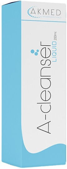 Akmed Pharmaceuticals A Cleanser Flüssig Reinigung Gesicht für Akne-anfällige Haut 200ml