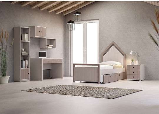Kinderzimmer-Set Beige 3 Stück