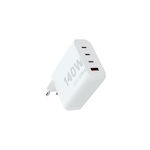 Xtorm Charger Without Cable with USB-A Port and 3 USB-C Ports 140W Power Delivery / Quick Charge 3.0 Whites (XEC140 GaN2 Ultra)