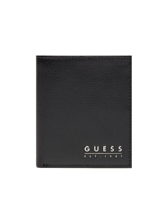 Guess Herren Brieftasche Klassiker Schwarz