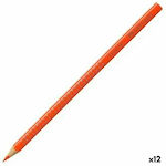 Faber-Castell Set von 12 Bleistiften Orange