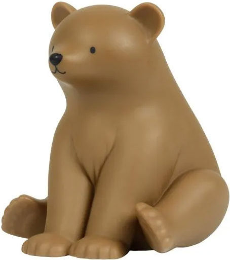 A Little Lovely Company Kinder Spardose Plastik Braun 18.7x10.2x10.2cm