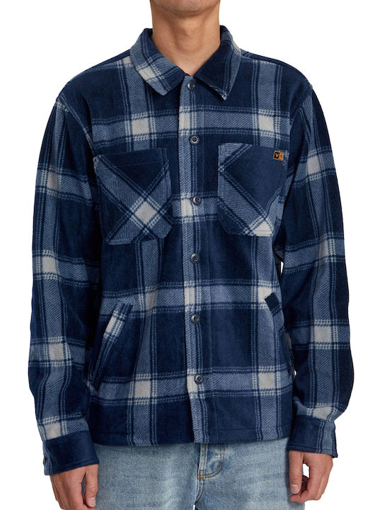 Long Sleeve Overshirt Blue