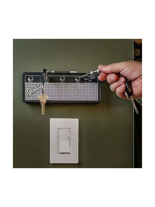 Molf's Wall Key Hook Metallic Fender Locking 4 Hooks