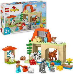 Lego Duplo Caring For Animals At The Farm pentru 2+ ani