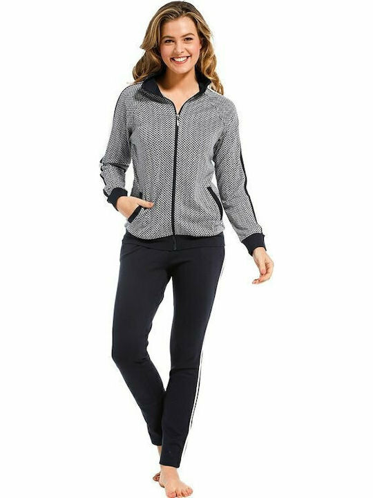 Pastunette Winter Damen Pyjama-Hose Gray