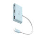 J5 Create USB-C Докинг станция с HDMI 4K PD Бял (JCA379EC-N)