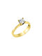 Single Stone from Gold 14K