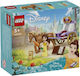 LEGO Disney Princess - Карета с Кон и Бел за Истории за 5+ Години 62 Бройки