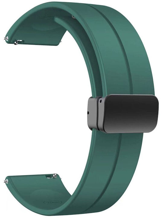 Diloy Straps Gummi-Armband Grün 20mm