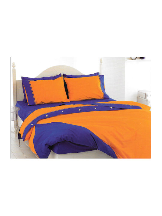 SB Home Παπλωματοθήκη Βαμβακερή Υπέρδιπλη 220x2...