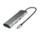 J5 Create USB-C Stație de andocare cu HDMI 4K PD Ethernet Gri (JCD393-N)