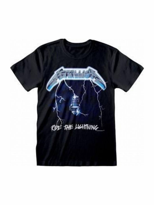 Rock Off Metallica T-shirt Black Cotton