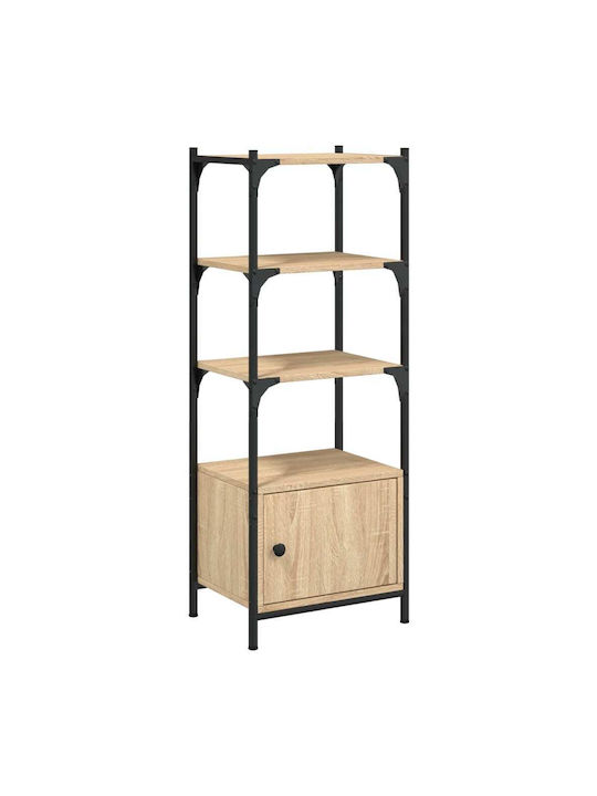 Bookcase 3 Coffee 41x30x109.5cm