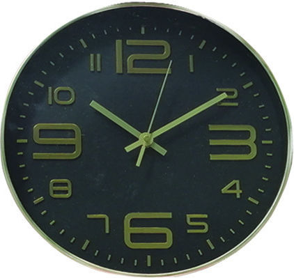 AGC Analog Black Wall Clock AGC Analog Black Wall Clock