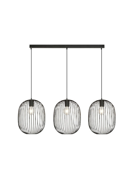 Emibig Pendant Light Three-Light Rail for Socket E27