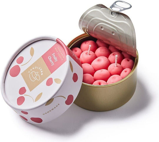 Candlehand Aromatic Candle in Jar Fruity Cherry