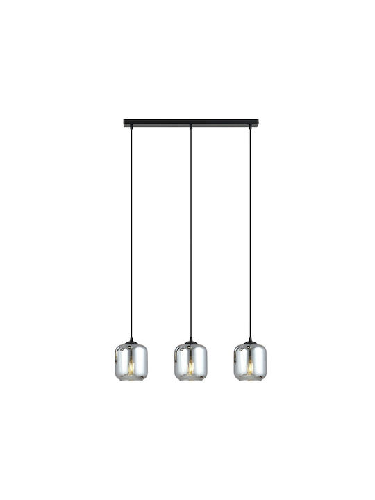 Emibig Pendant Light Three-Light Rail for Socket E27