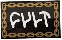 Cult Logo Bicycle Sticker