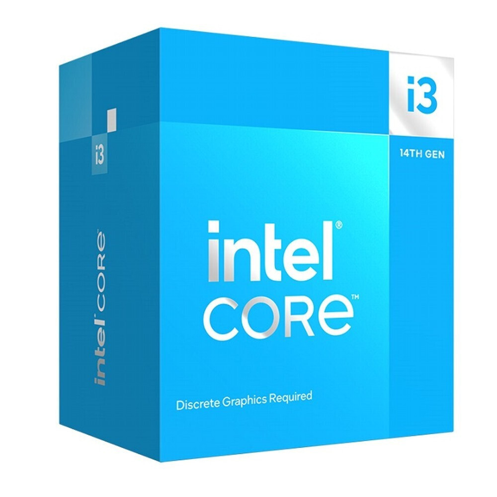Intel Core i3-14100F 3.5GHz Επεξεργαστής 4 Πυρήνων για Socket 1700 σε Κουτί με Ψύκτρα