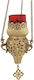 IconsGR Biserica Candelabru Metalic Bronze 9395B