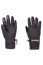 Marmot Power Stretch Γυναικεία Γάντια Ορειβασίας Μαύρα