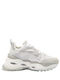 Buffalo Triplet Chunky Sneakers White