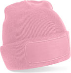 Beechfield Beanie Unisex Σκούφος Πλεκτός σε Ροζ...