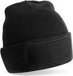 Beechfield Beanie Unisex Σκούφος Πλεκτός σε Μαύ...