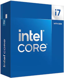 Intel Core i7-14700 2.1GHz Επεξεργαστής 20 Πυρήνων για Socket 1700 σε Κουτί με Ψύκτρα