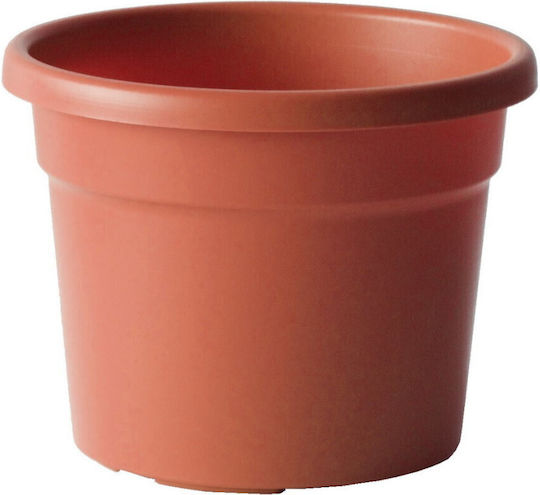 Viomes Cylindro Саксия Пластмаса Cinnamon 25x25x19см.