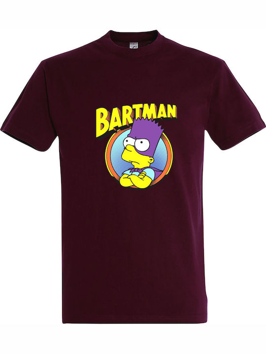 Bartman, Bart Simpson ft Superman T-shirt Super...