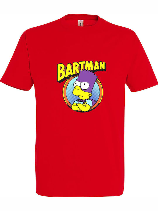 Bartman, Bart Simpson ft Superman T-shirt Super...